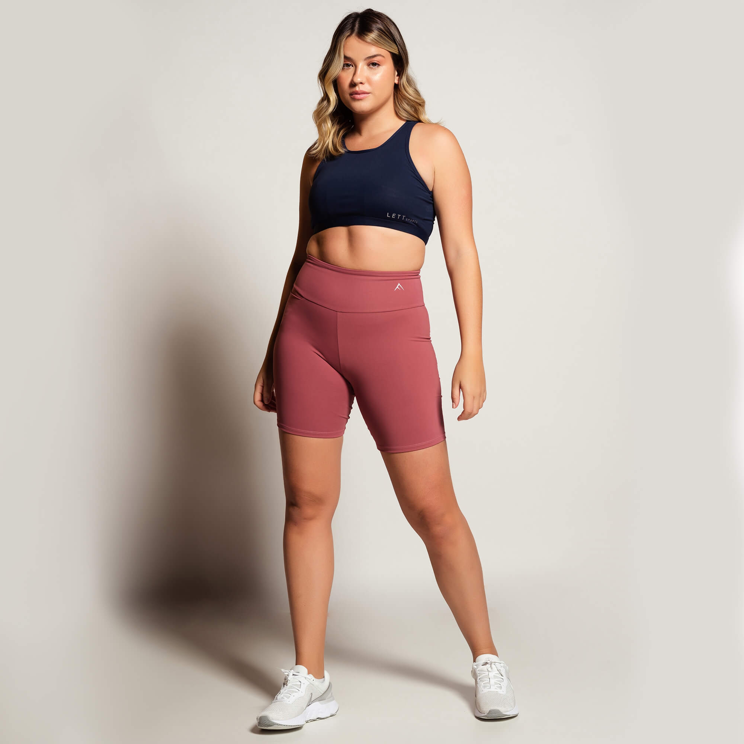 Blush Sports Bra Top, Activewear Top, Rose